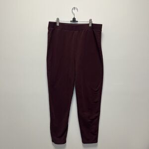 Barefoot Dreams Maroon Lounge Pants Sweatpants Size Tall XL